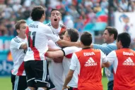 River se recuperó con una goleada