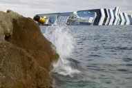 Un mensaje en Facebook anunció el acercamiento del crucero a la costa