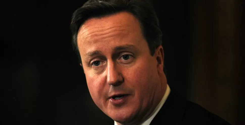 CONTROVERSIAL. Los dichos de Cameron incrementan el conflicto por las islas. AFP