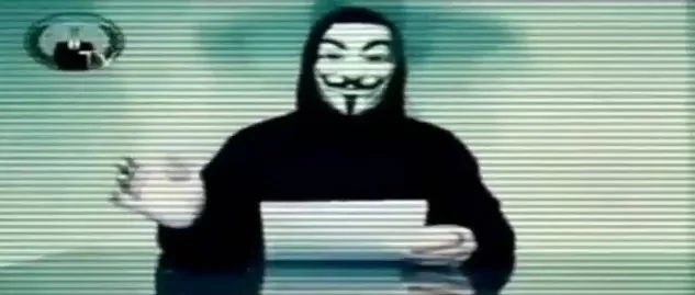 TEMIBLE. En cuestión de minutos, Anonymous inhabilitó cuatro sitios. CAPTURA DE VIDEO