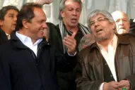 Scioli buscará mantener a Moyano en el PJ