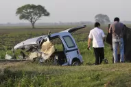 Perdió el control de la camioneta en la ruta 306 y falleció tras incrustarse en una alcantarilla