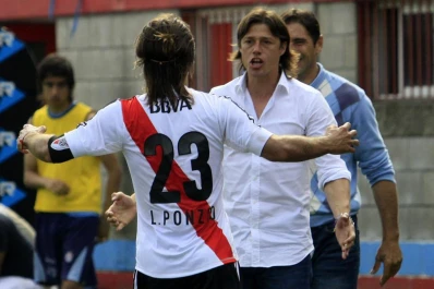 Almeyda sufrió un desmayo tras la victoria