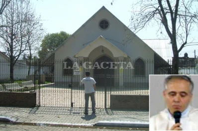 El cura Ilarraz, acusado de violación, estaría viviendo cerca de la cancha de Atlético