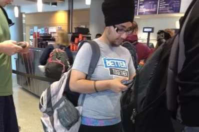 Una mujer con barba se hace famosa en las redes sociales