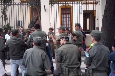En Tucumán, los gendarmes se sumaron a la protesta