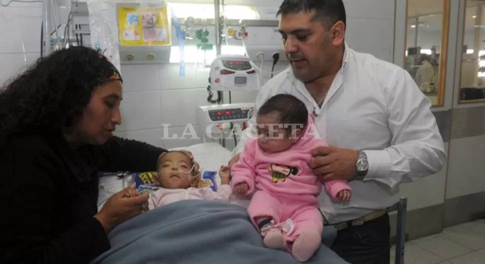 ESPERANZA. Los padres de Morena confían en el tratamiento que la beba inició en Buenos Aires. LA GACETA / FOTO DE ARCHIVO