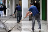 Un feriado con pocos peatones