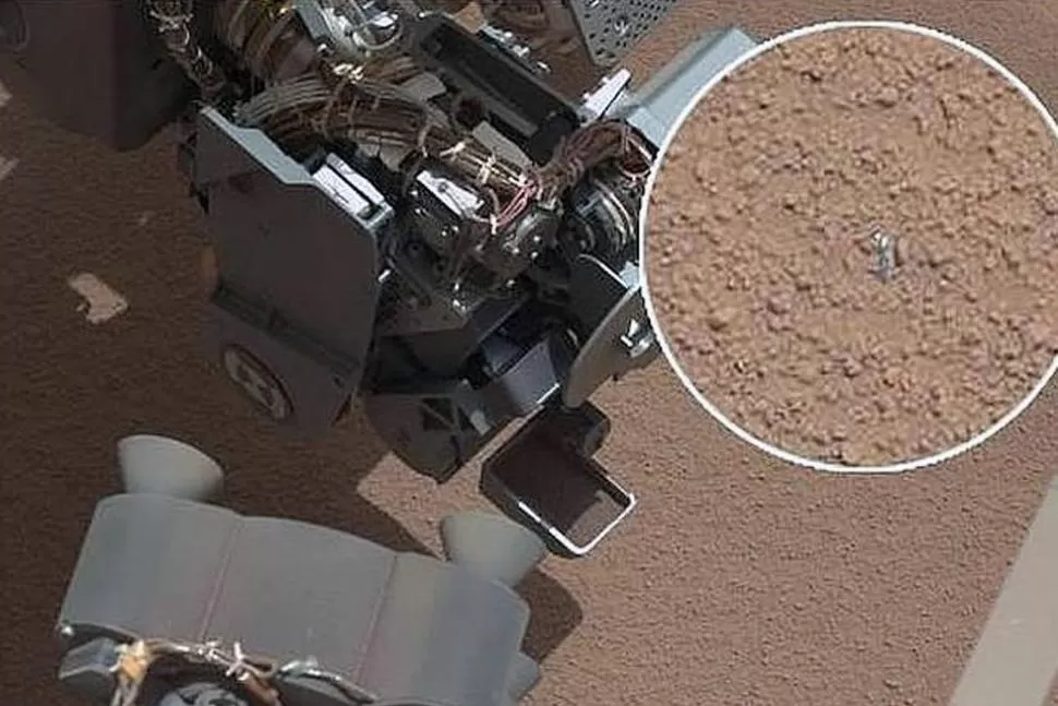 PRECAUSION. La NASA teme que la pieza de plástico se haya desprendido del Curiosity. FOTO TOMADA DE NASA.GOV
