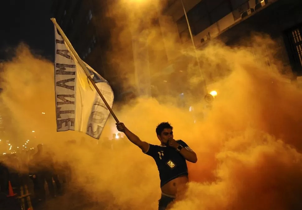 DETALLES. Los prefectos fueron informados de los anuncios oficiales, antes que decidieran mantener la protesta.  DYN