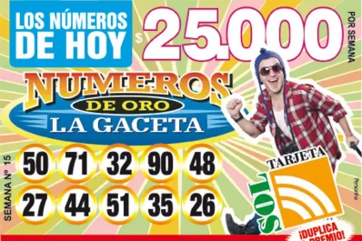 Los Números de Oro de LA GACETA