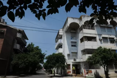 Los edificios y comercios dan seguridad