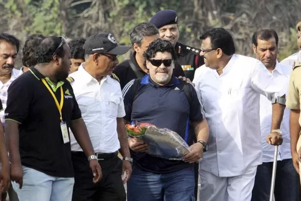 Maradona y sus negocios en India