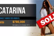 Subastó su virginidad y se la compraron por  U$S780.000