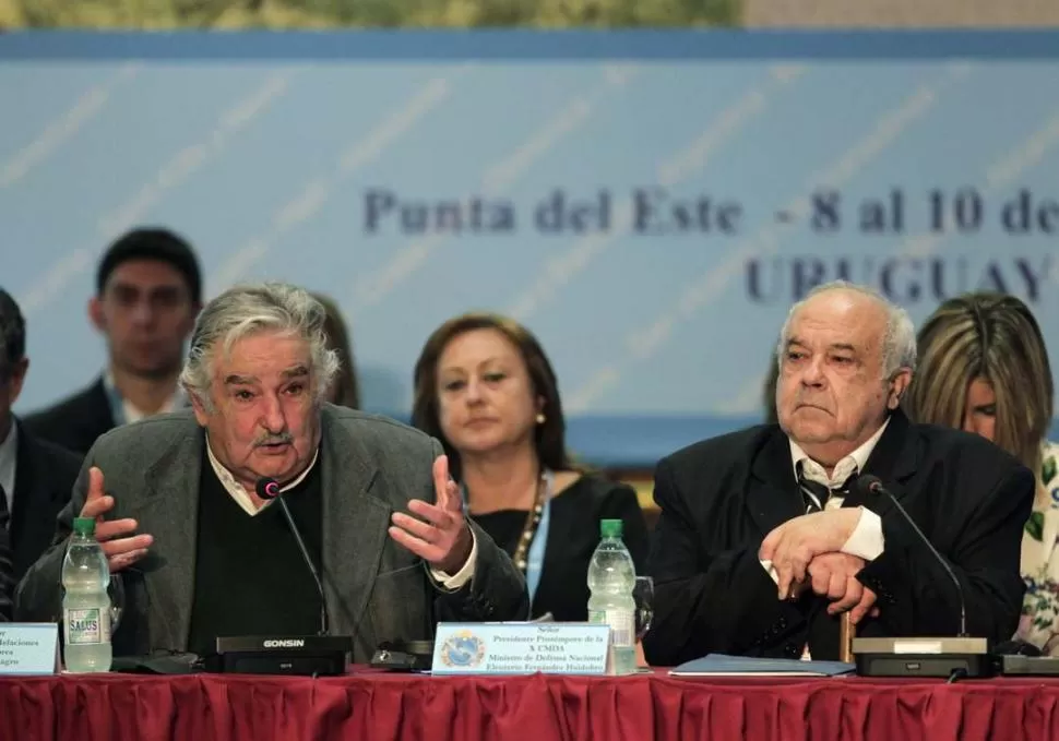 Mujica y el temporal que azotó Uruguay. La fatiga no es un problema 