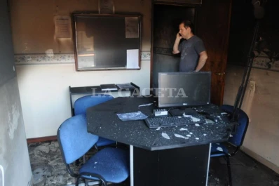 En las oficinas de la radio Cadena Fuego hubo un principio de incendio