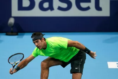 Del Potro chocará con Federer en la final de Basilea