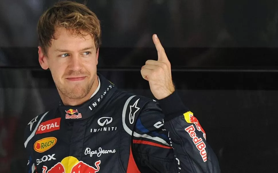 IDEA FIJA. Vettel le apunta al campeonato. REUTERS