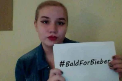 Fanáticas de Justin Bieber se raparon porque pensaron que tenía cáncer