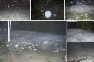 Las fotos de la tormenta en el Timbo Viejo