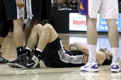 Ginóbili, en el top ten de los bloopers de la NBA