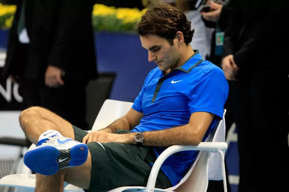 DESCANSO. Federer anunció que no jugará el Master 1000 francés. REUTERS