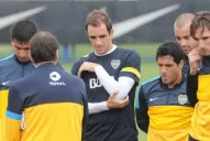 Tensa charla entre Falcioni y el plantel de Boca