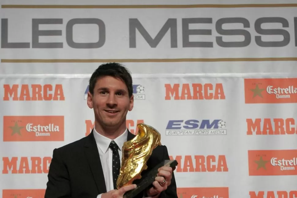 POR EL PREMIO MAYOR. Lionel Messi sigue cosechando distinciones pero lo que quiere es ser campeón del mundo con la selección. AFP