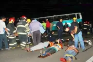 Tragedia en Jujuy: el chofer del colectivo se distrajo escribiendo un mensaje de texto