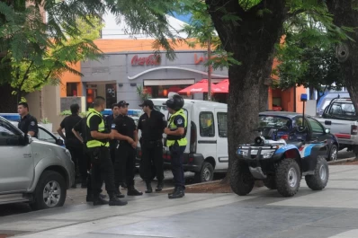 La plaza Urquiza fue un ring para los alumnos