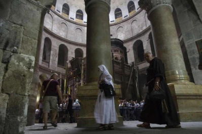 Amenazan en Jerusalén con cerrar el Santo Sepulcro