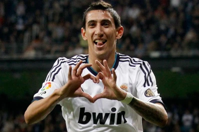 Higuaín y Di María anotaron en la goleada de Real Madrid