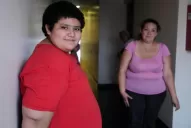 Rodrigo tiene 12 años, pesa 119 kilos y lucha para ganarles a la balanza y a las burlas
