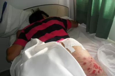 En Aguilares repudiaron la agresión recibida en Santiago