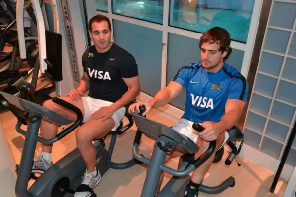 Los Pumas ya entrenan en Cardiff