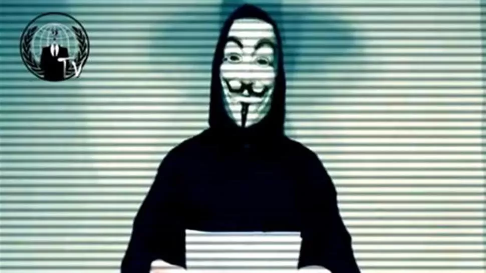 BAJO AMENAZA. Anonymous intentará dar un golpe a Facebook. CAPTURA DE VIDEO