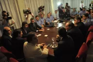 La cúpula de Seguridad se reunió con legisladores