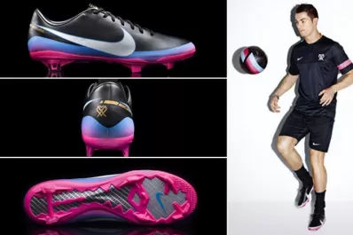 Los nuevos botines de Cristiano Ronaldo