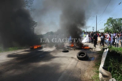 Con un piquete, aislaron a Cebil Redondo