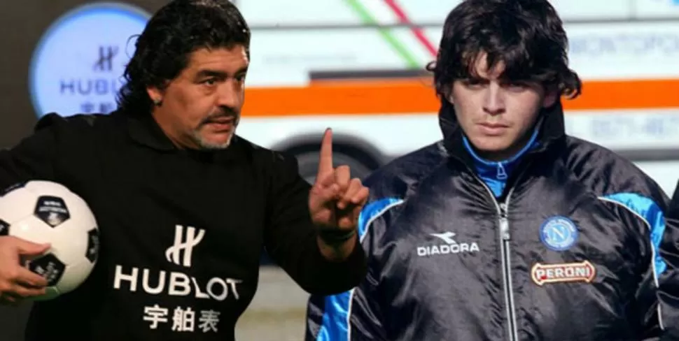 ESPERANDO LA DECISION. El presidente de Armenio le interesa que Diego Maradona le apruebe o no la contratación de Diego Jr. 