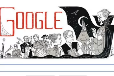 Bram Stoker se transforma en Drácula y le chupa la sangre a Google