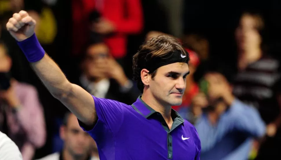 IMBATIBLE. A Federer parece que nada lo puede detener en su camino al título. REUTERS