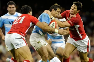 Los Pumas derrotaron a Gales por 26 a 12