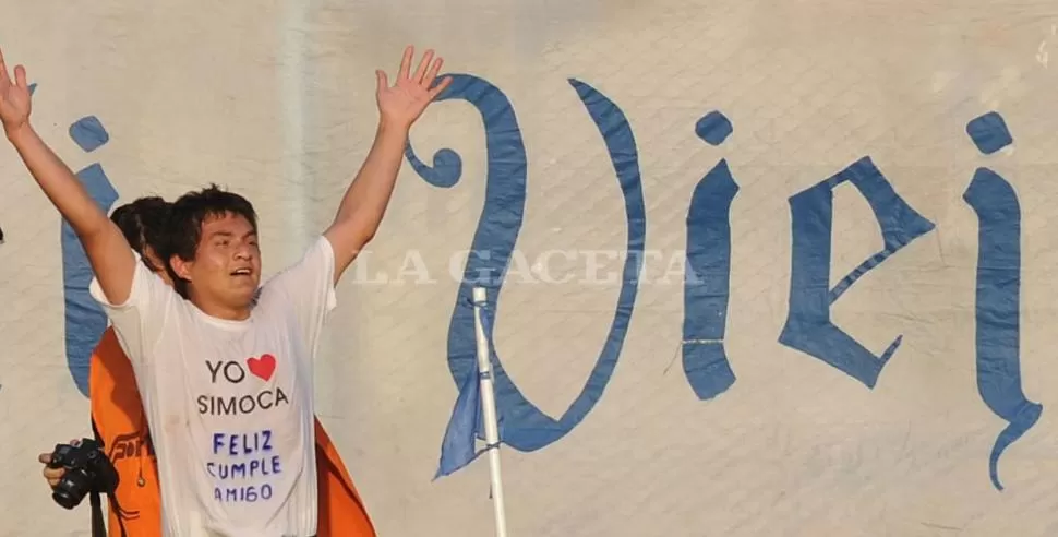 LA DECENA. El simoqueño sumó su gol N°10 en 14 partidos. LA GACETA / ARCHIVO