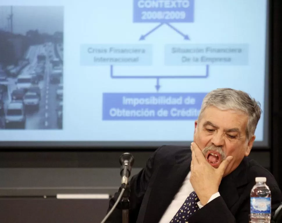 FUNCIONARIO K. Julio De Vido preside el Ministerio de Planificación Federal.  DYN (ARCHIVO)