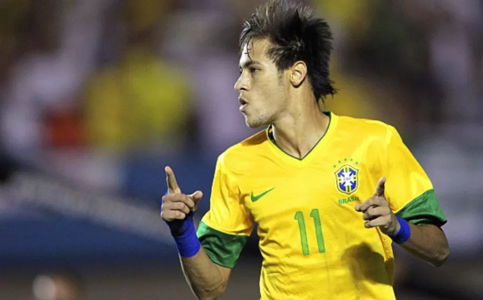 PROTAGONISTA. Neymar será la figura más destacada en el seleccionado de Brasil que enfrentará a la Argentina el próximo 21.