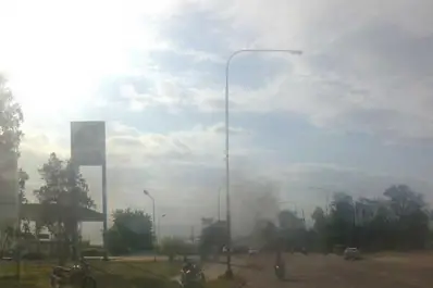 Un corte en el puente Lucas Córdoba complicó el tránsito