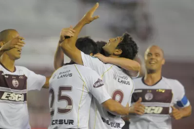 Lanús estiró la racha y sigue prendido