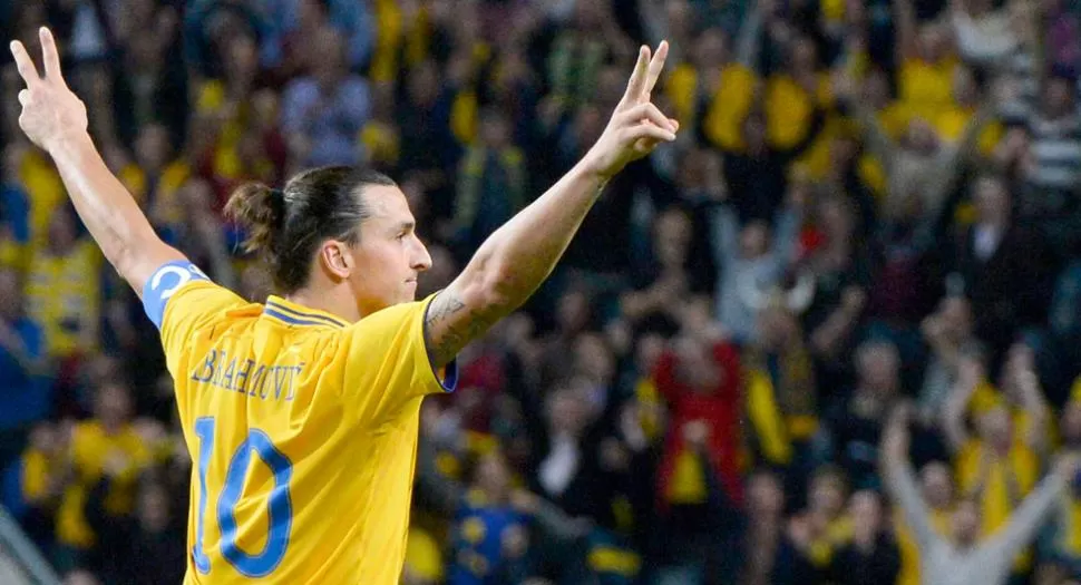 DE 10. El sueco atrajo todas las miradas durante la fecha FIFA. REUTERS