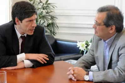 Cantero recibió el apoyo del Gobierno